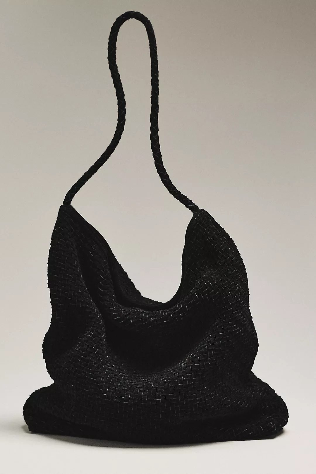 Bembien Sera Woven Suede Slouchy Tote Bag