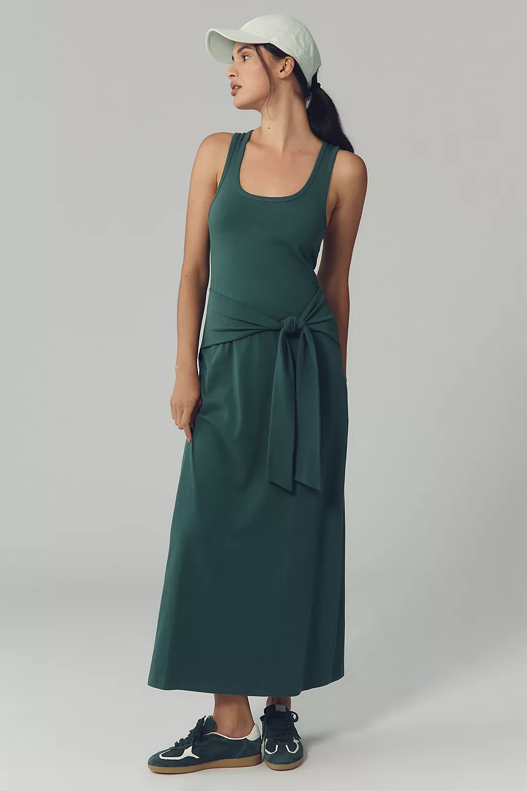 LSPACE x Anthropologie Tie-Waist Maxi Dress