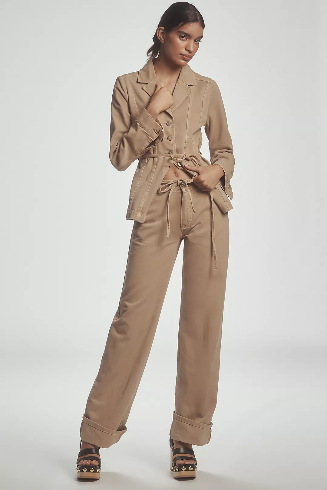 Damson Madder Francie Tie Blazer