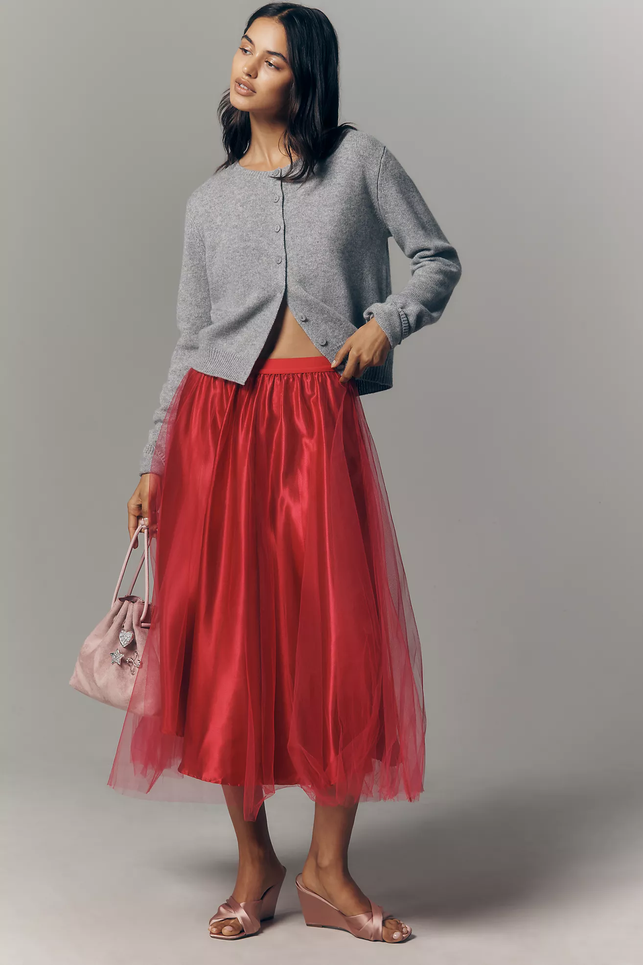 Reformation Clara Cashmere Cardigan Sweater