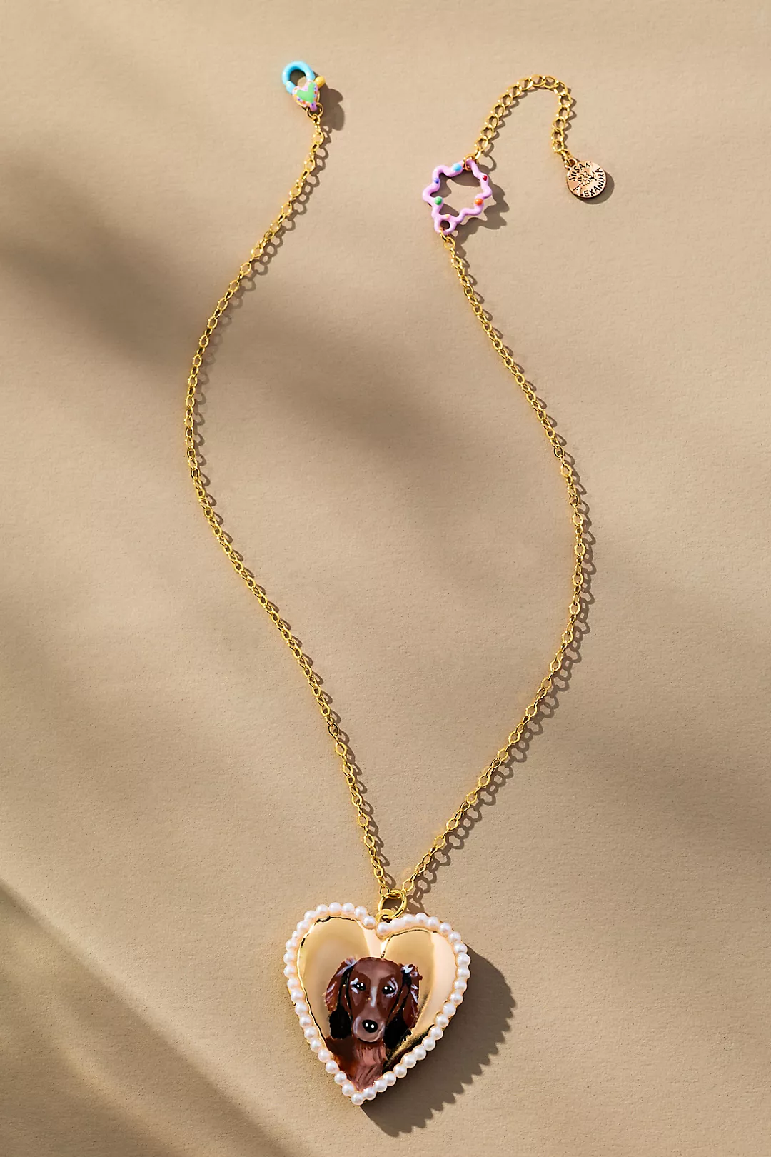 Susan Alexandra Pet Devotion Locket Necklace