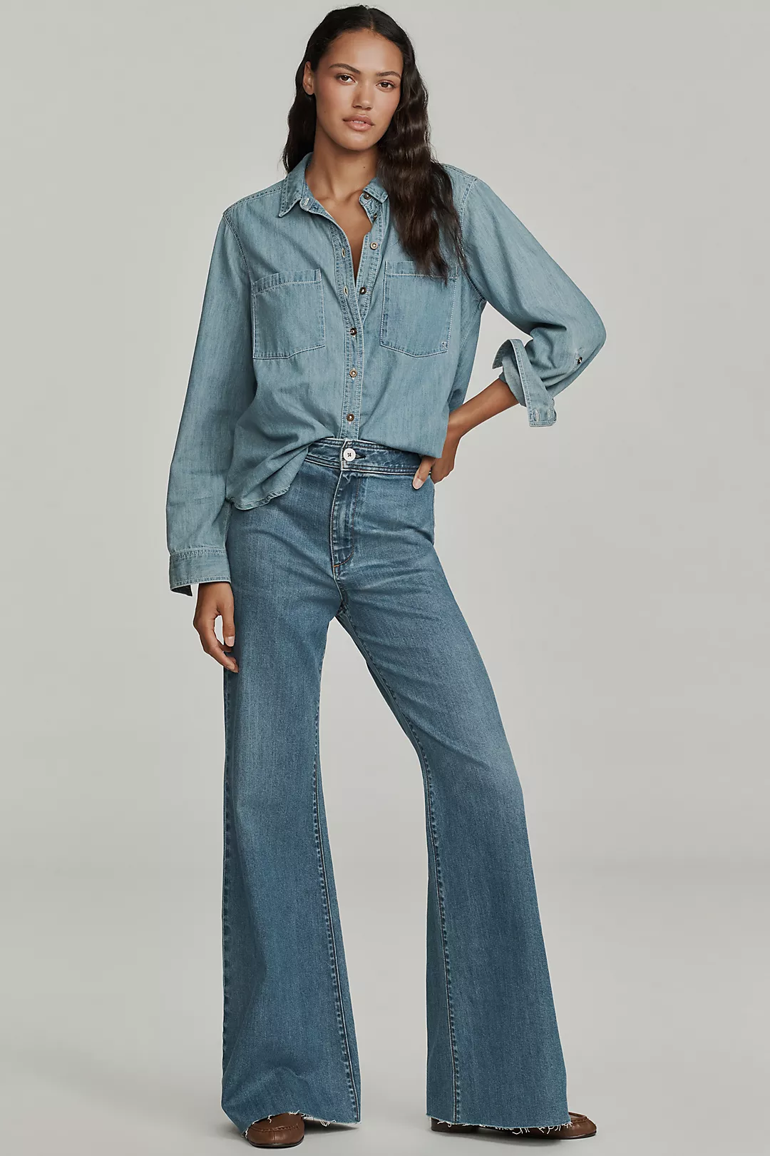 ASKK NY Wooster High-Rise Flare Jeans