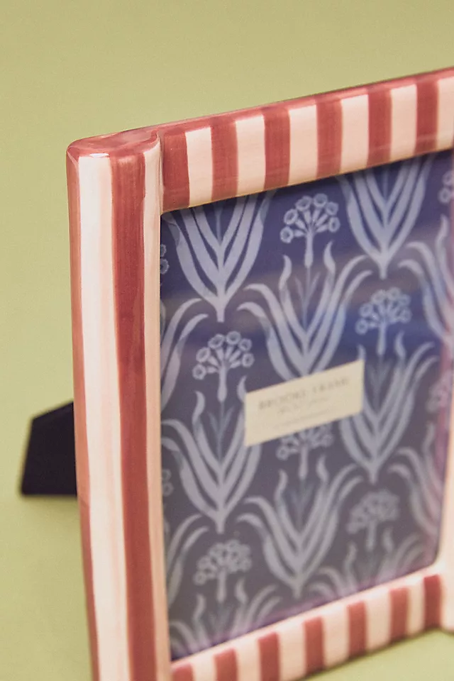Brooke Striped Picture Frame