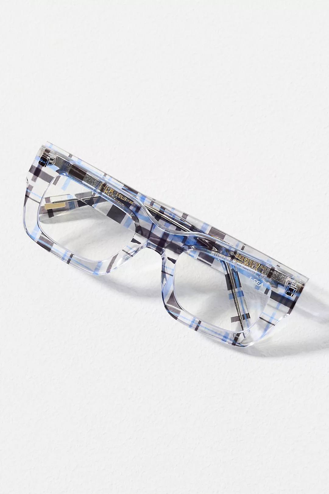 I-SEA Lila Clear Gold Wire Readers