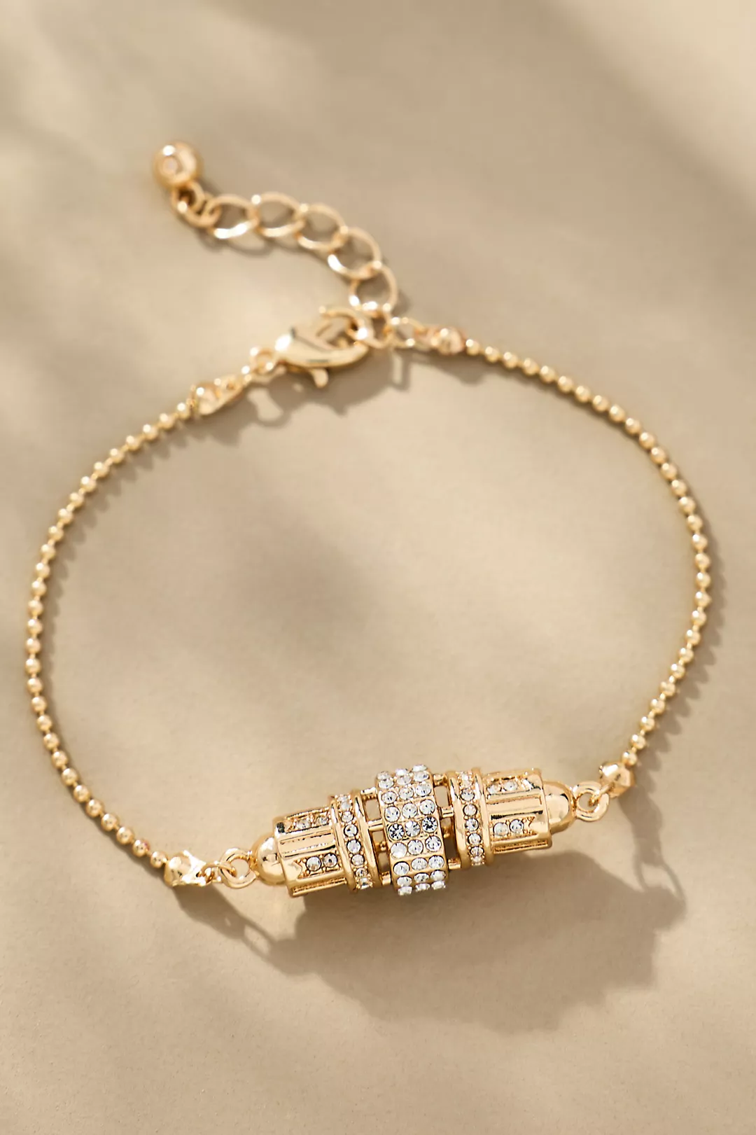 Oval Link Locket Bracelet