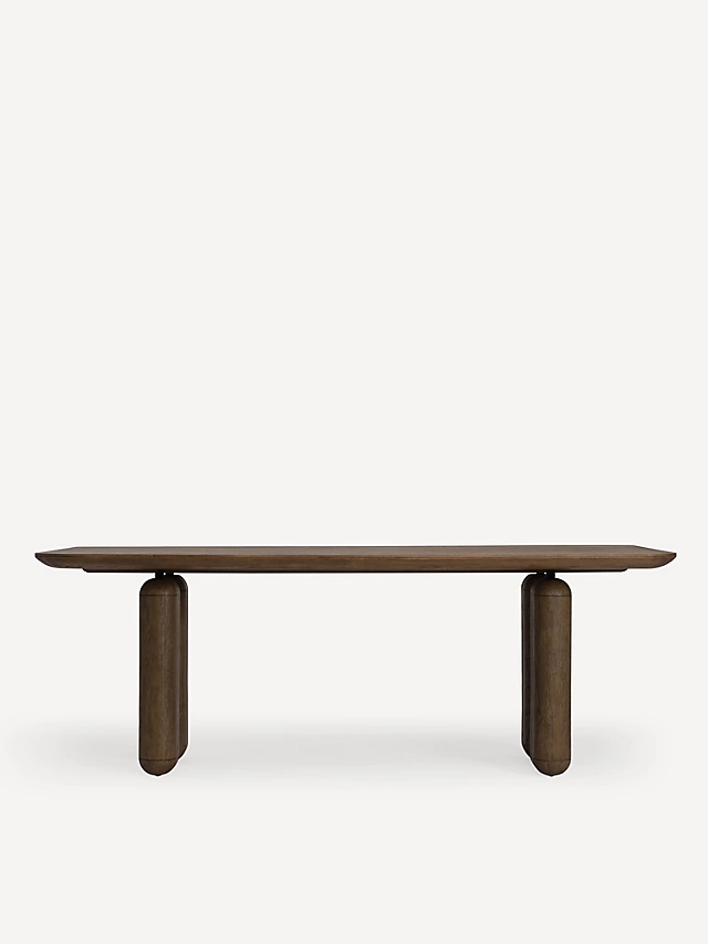 Imperia Rectangular Oak Wood Dining Table