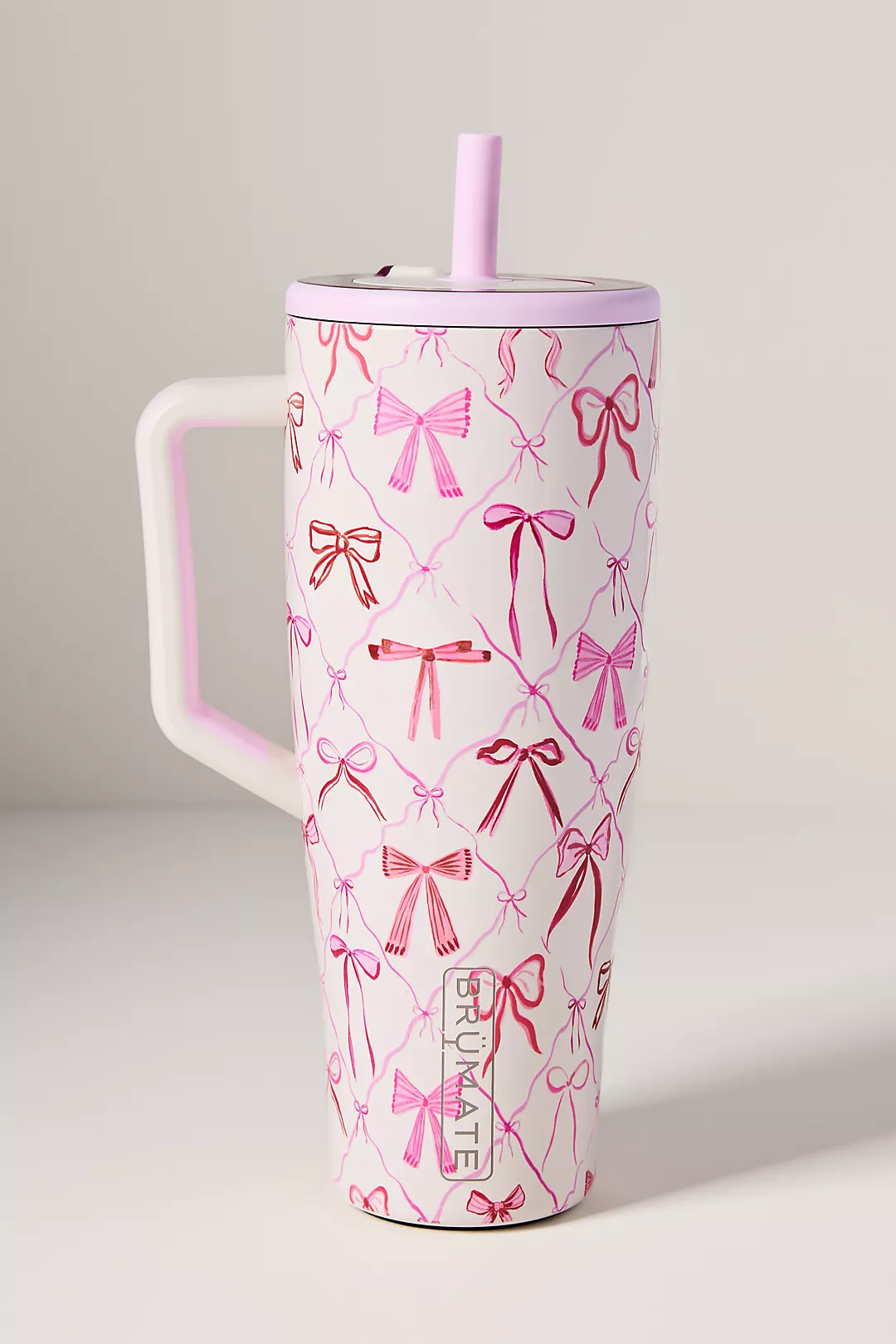 BrüMate 40 oz. Bow Era Straw Tumbler Water Bottle