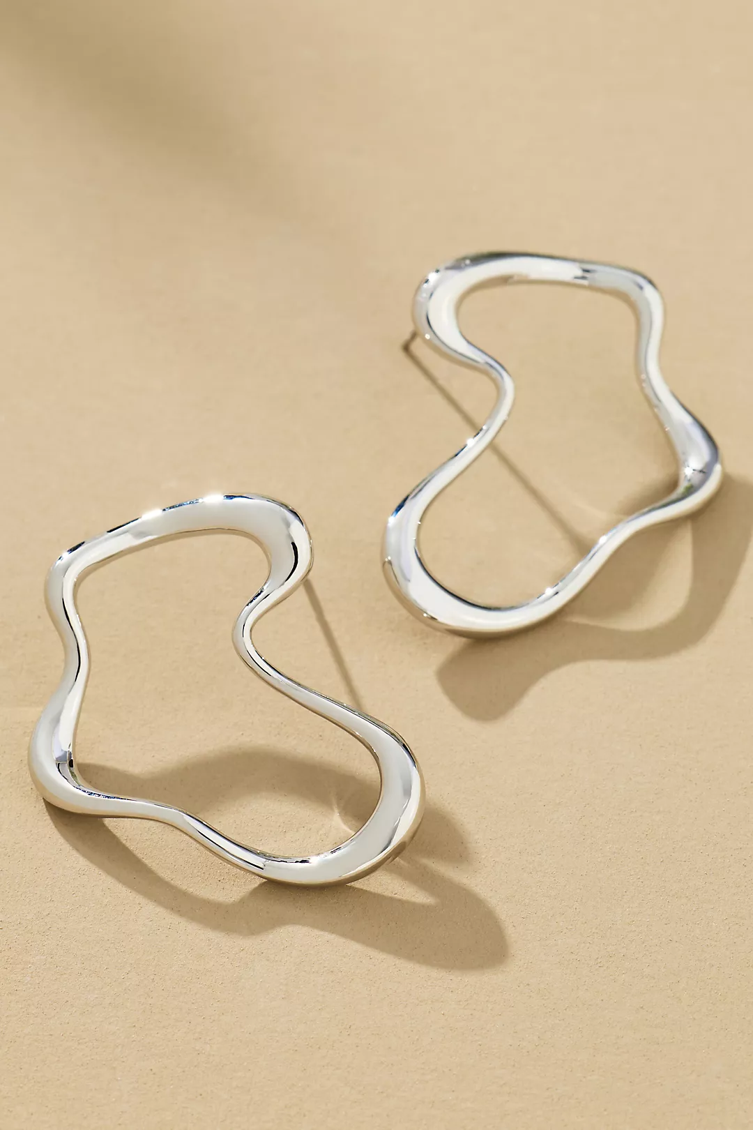 Squiggle Post Earrings