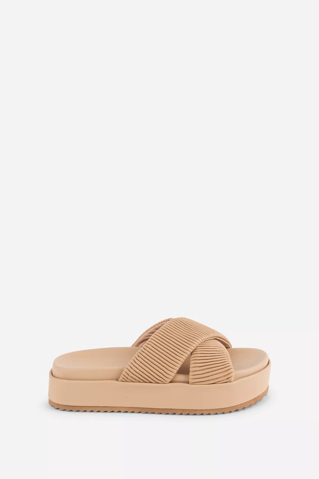 Intentionally Blank Sylvie Platform Slide Sandals