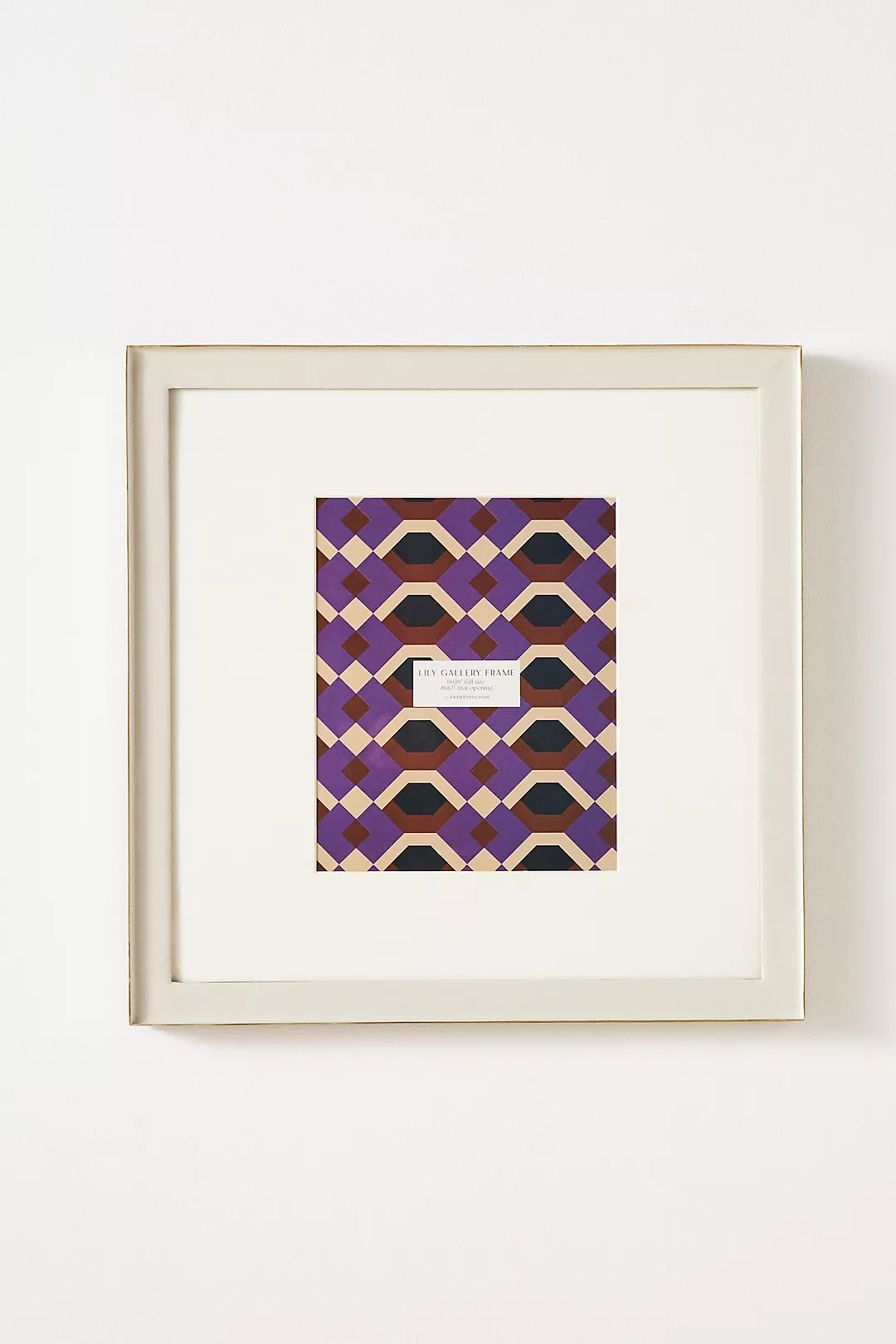 Lily Enamel Gallery Frame