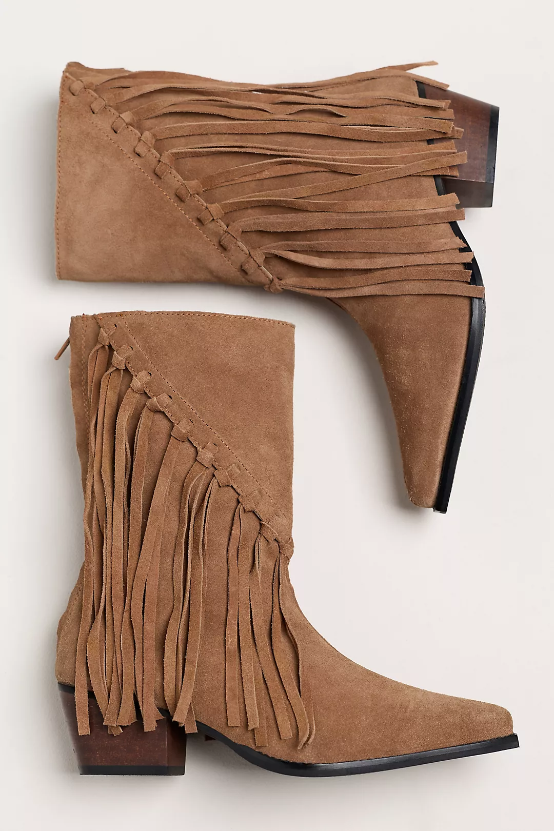 Matisse Buck Fringe Suede Boots