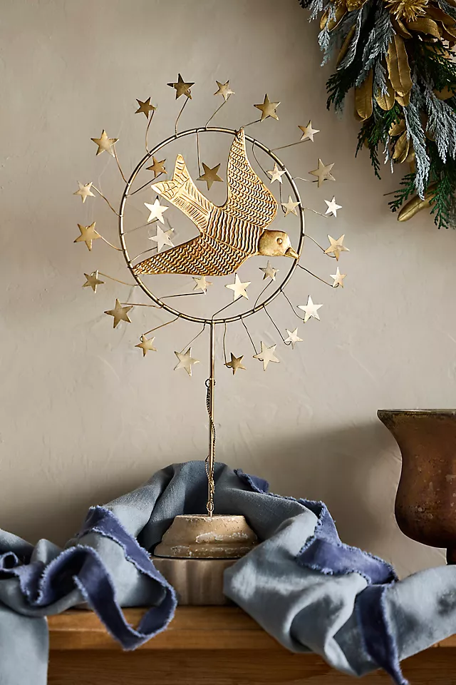 Starry Swallow Iron Tree Topper