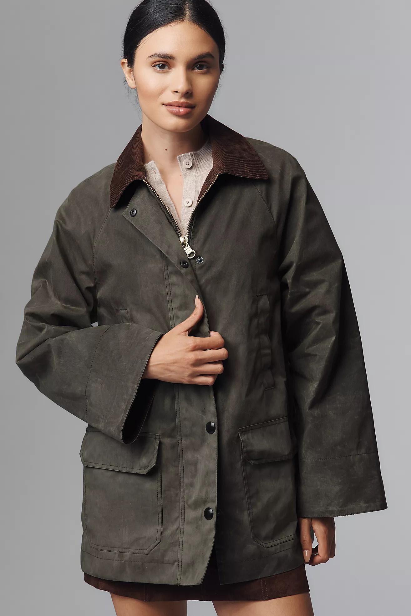 Alex Mill Chiltren Street Waxed Cotton Jacket