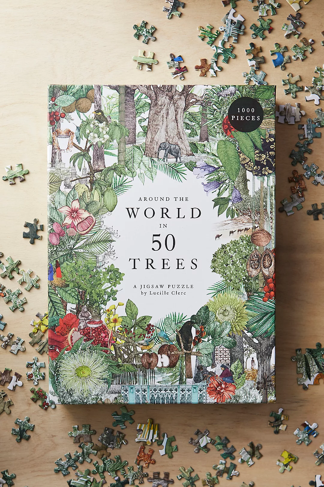 Around the World in 50 Trees Puzzle