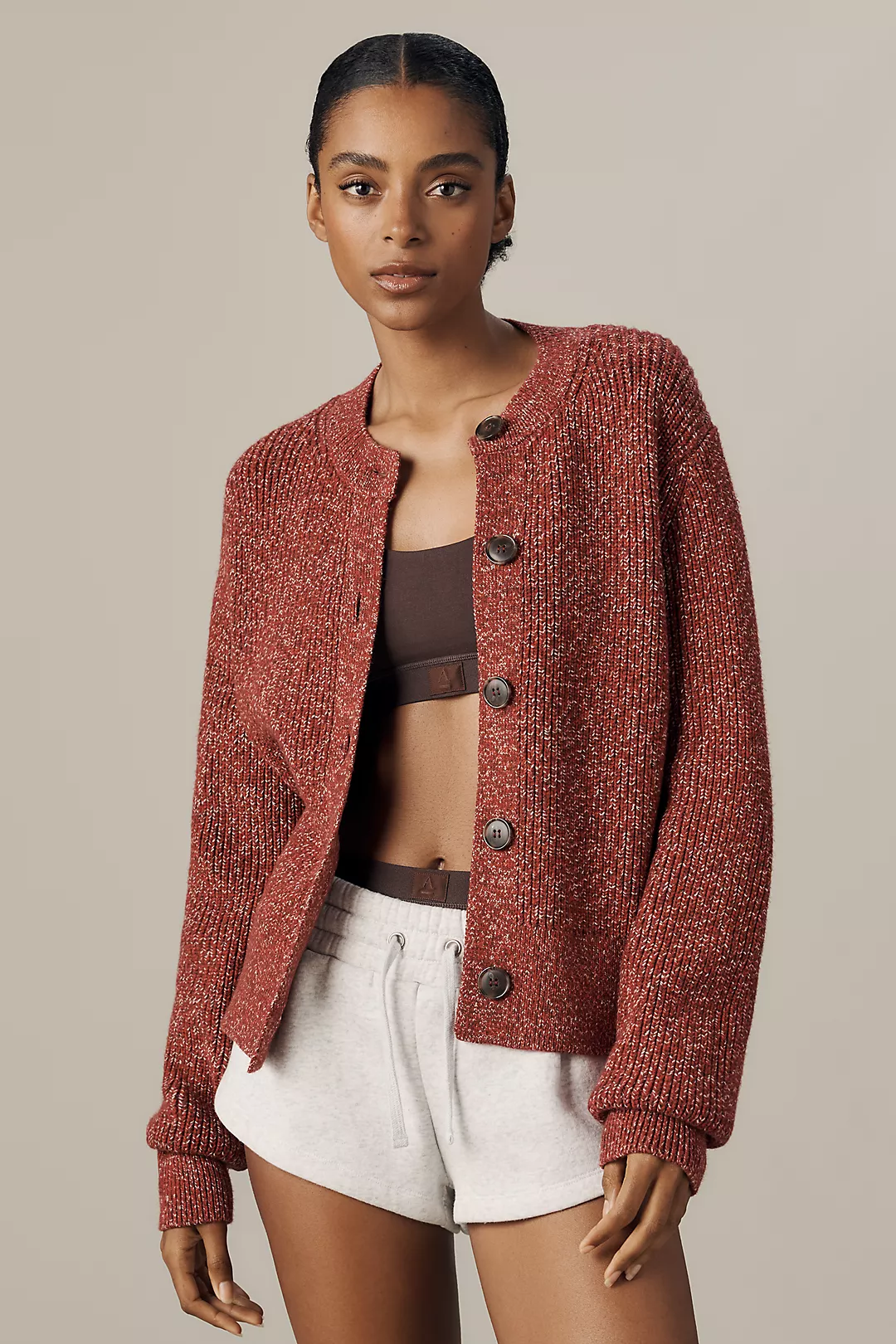 Varley Patricia Rib Cardigan Sweater