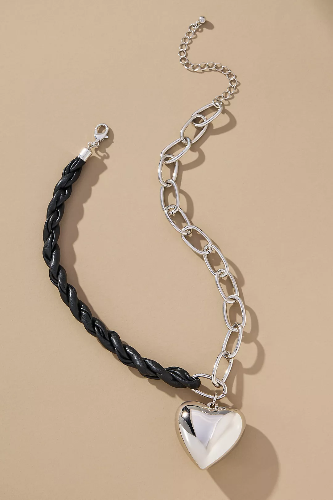 Chain Heart Pendant Necklace