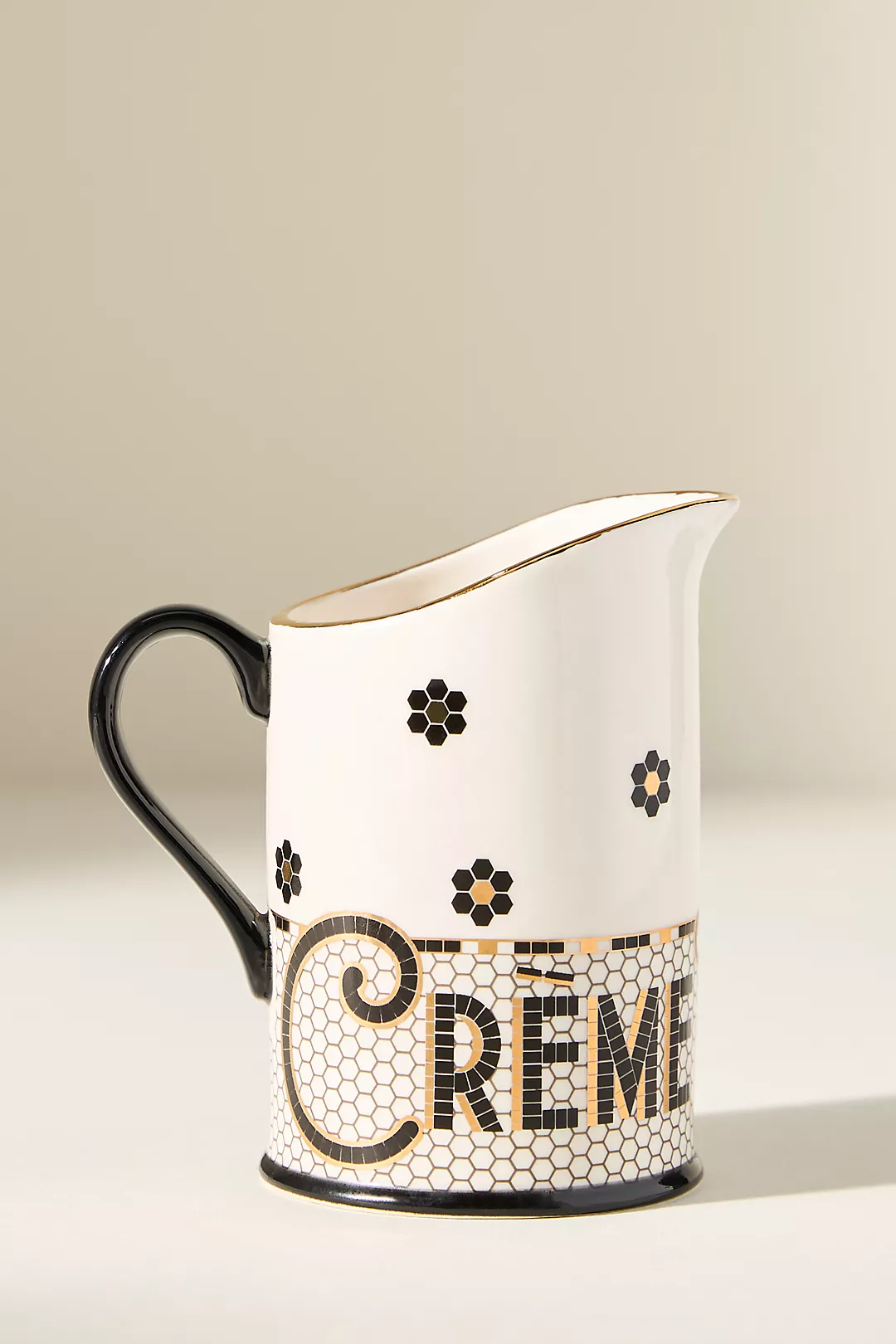 The Bistro Tile Stoneware Creamer