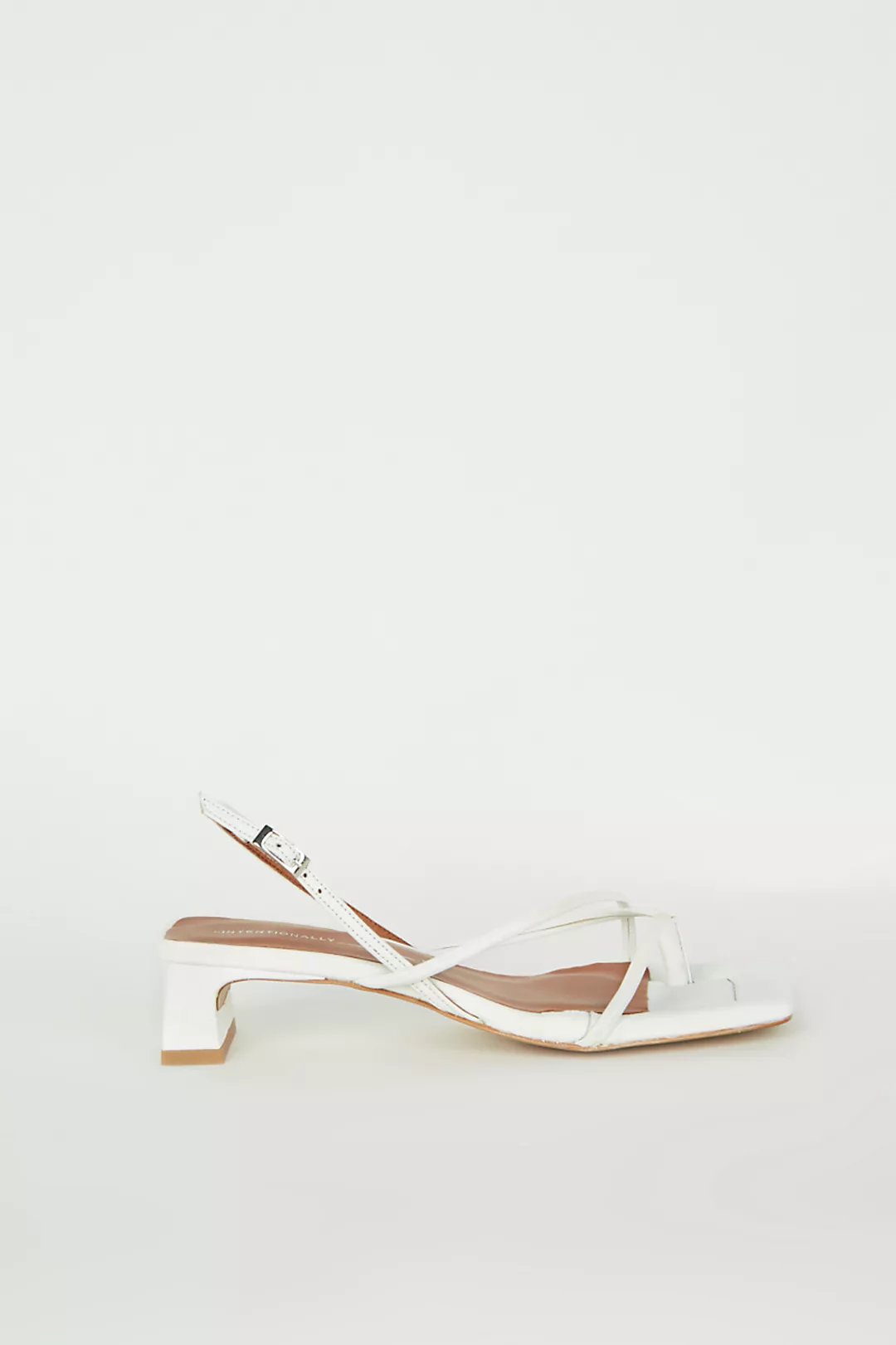 Intentionally Blank Fifi Slingback Block Heels