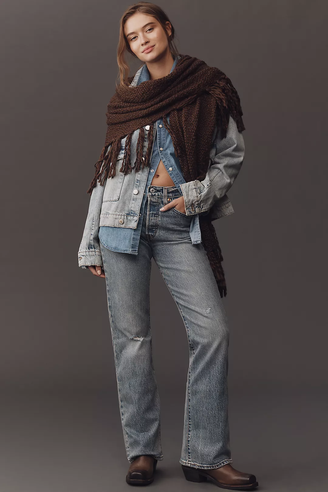 Levi's Wedgie High-Rise Bootcut Jeans