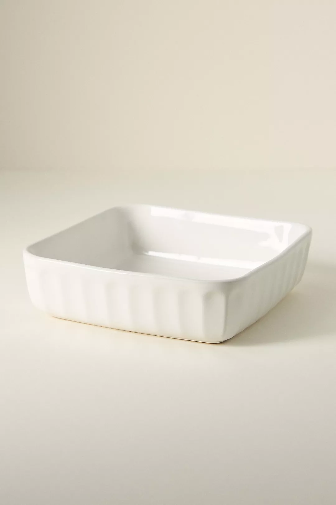 The Latte Stoneware Square Baking Dish: Amelie Edition