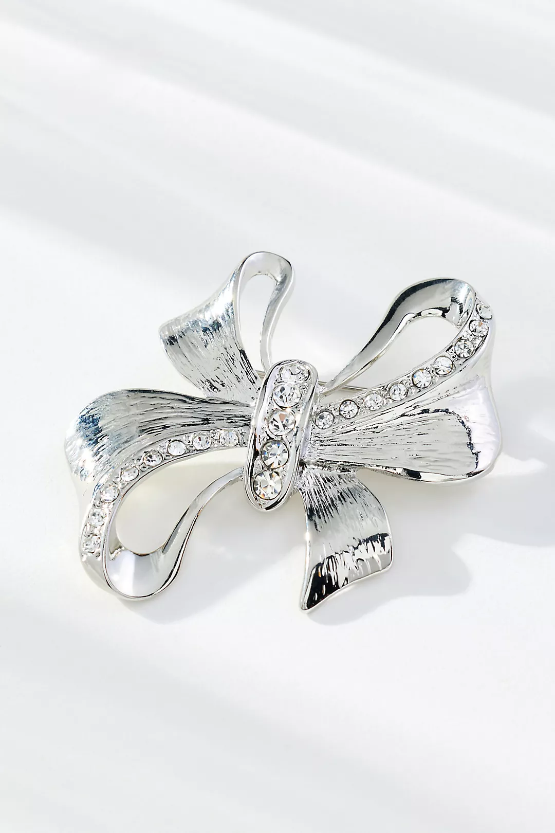 Ornate Bow Brooch