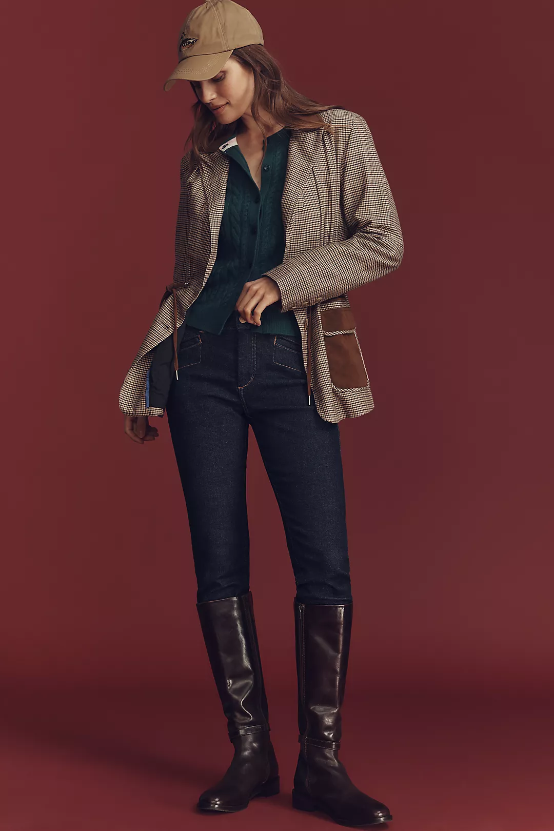 Pilcro Rococo Mid-Rise Skinny Jeans