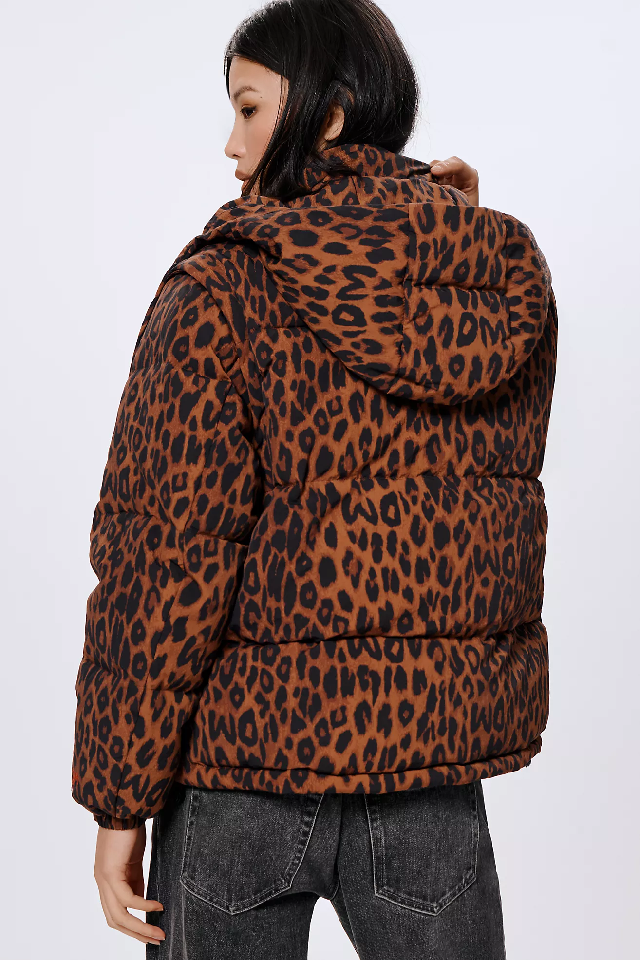 Damson Madder Hooded Pearl Hooded Puffer Coat