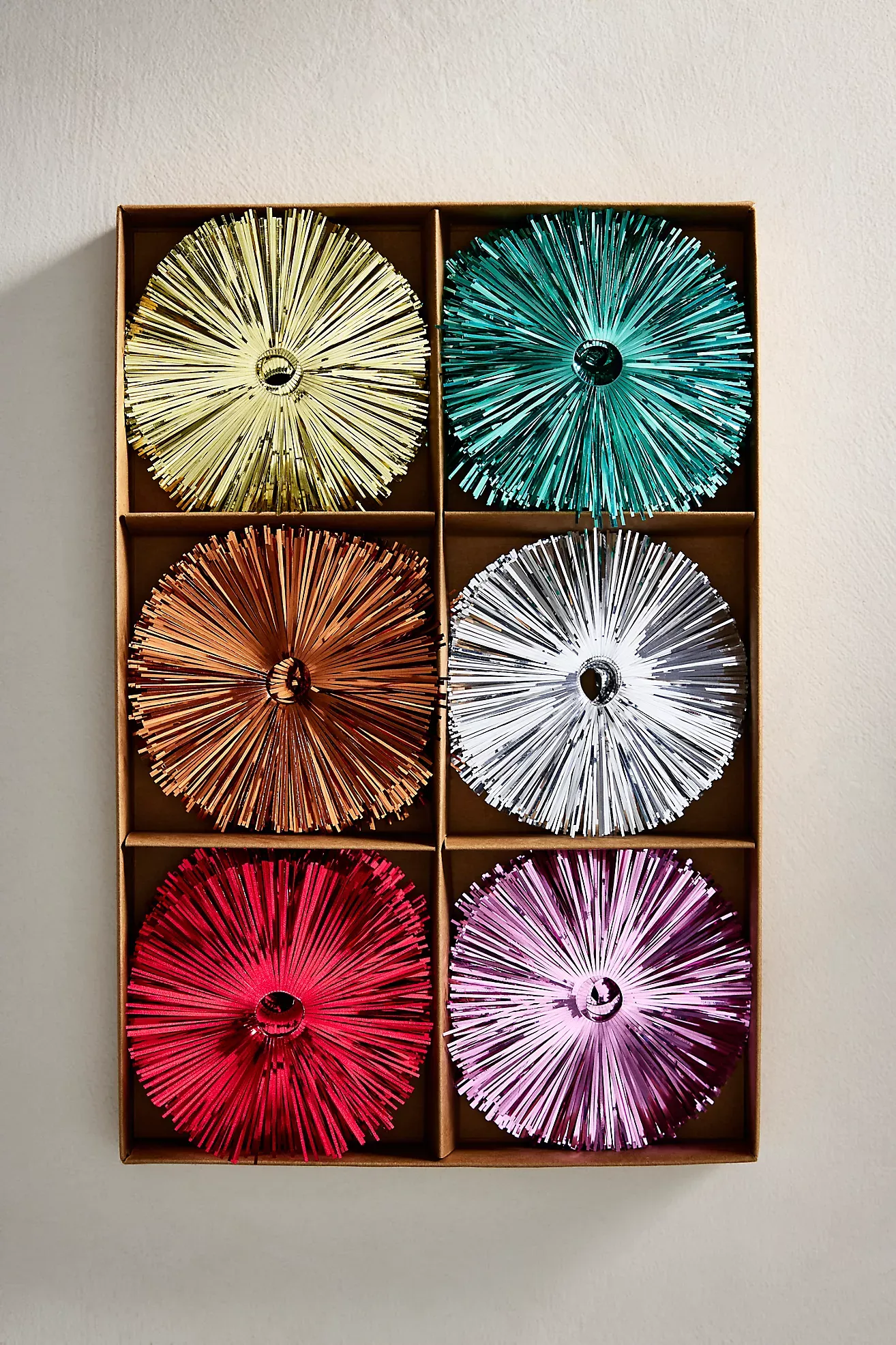 Stargazer Tinsel Light Reflectors, Set of 60