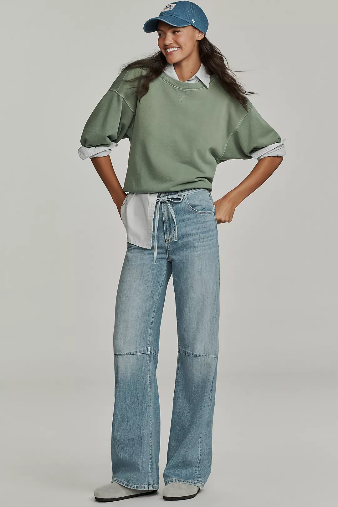 LE JEAN Margot High-Rise Barrel Jeans