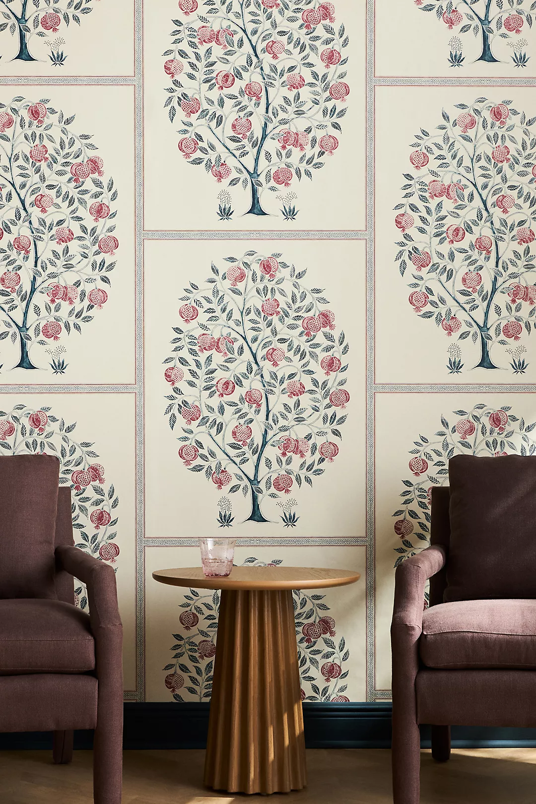 Anaar Tree Leaves & Trees Annato Blueberry Wallpaper