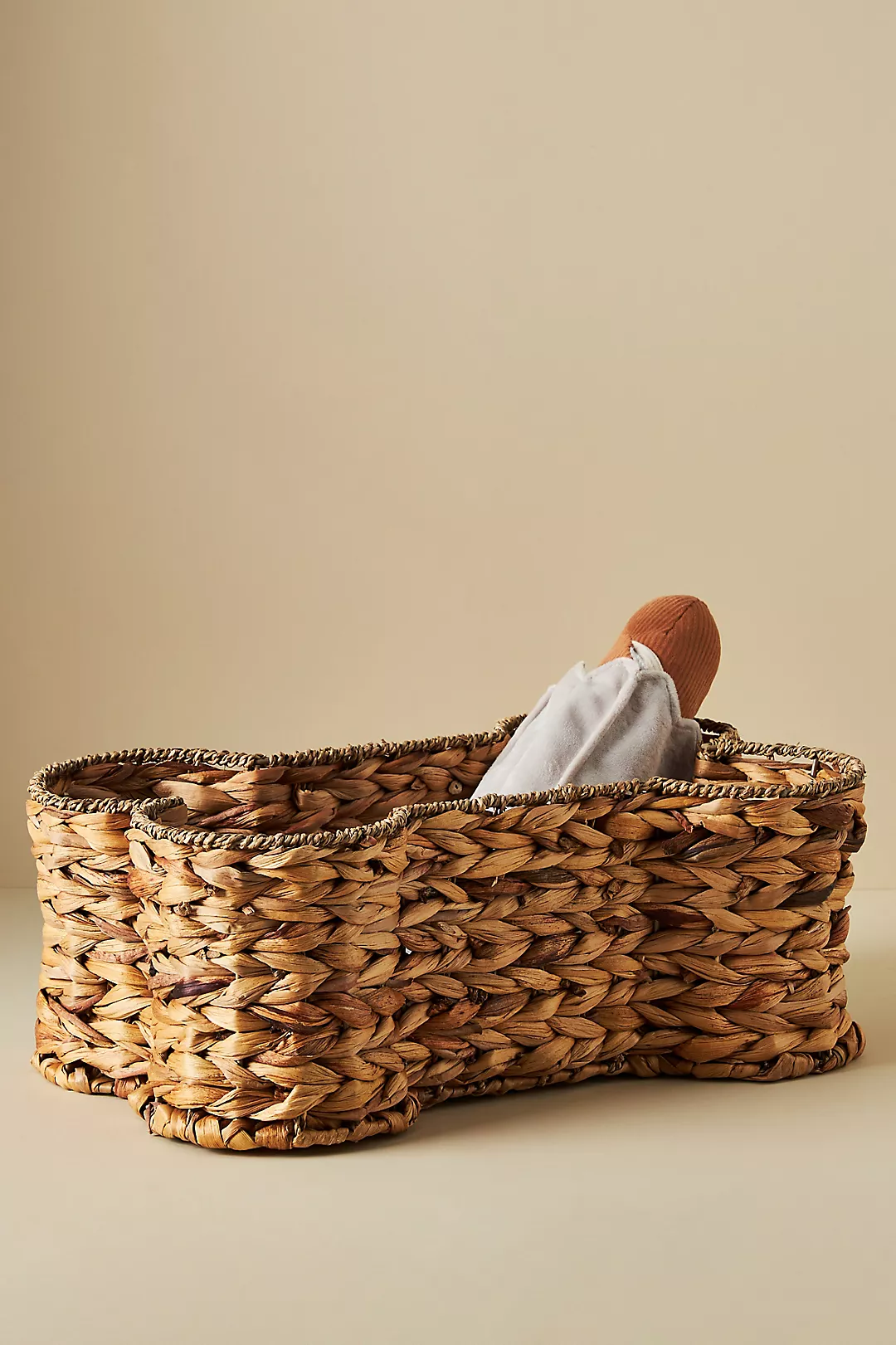 Bone Dry Medium Brown Dog Basket