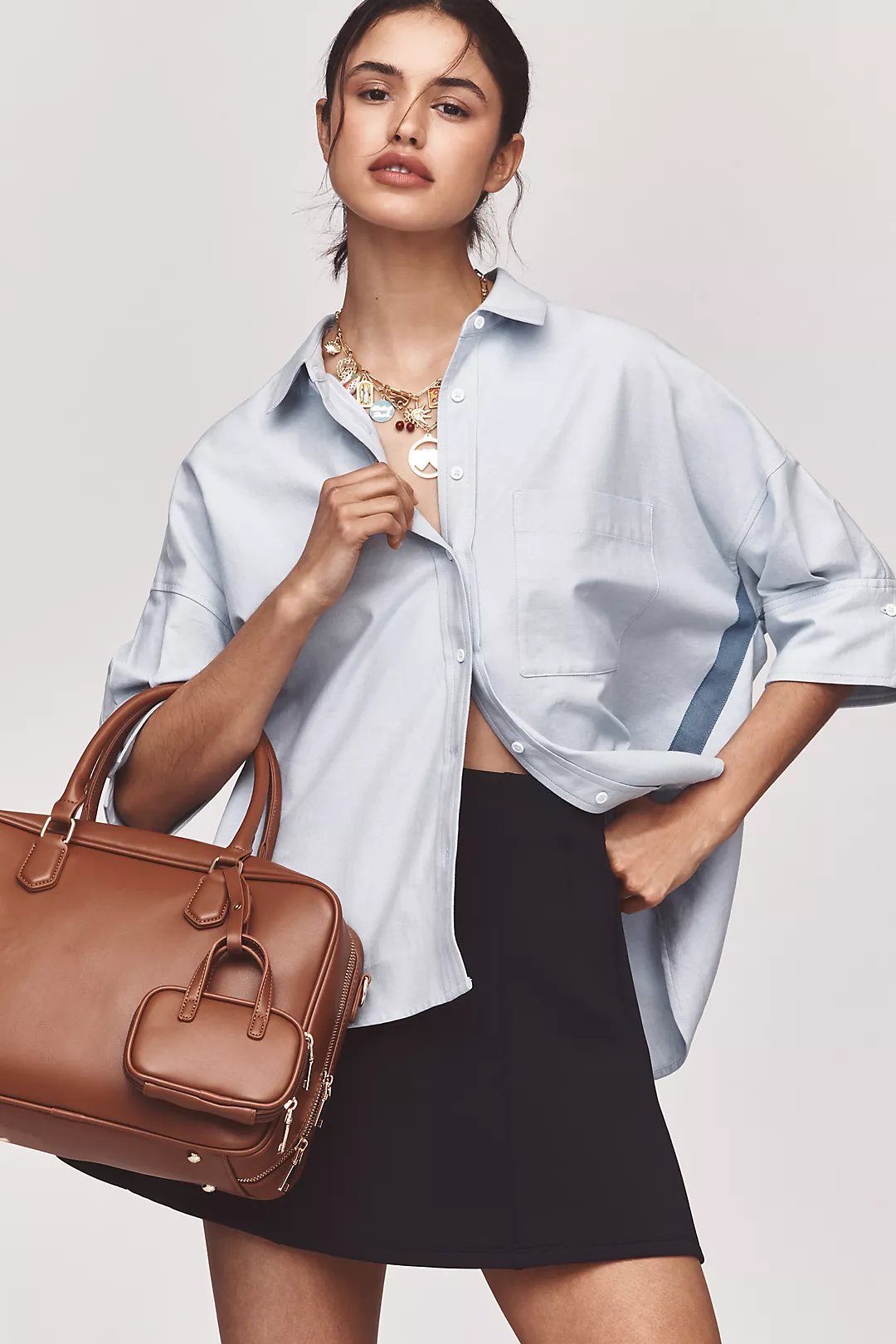 The Mabel Boxy Oxford Shirt by Maeve