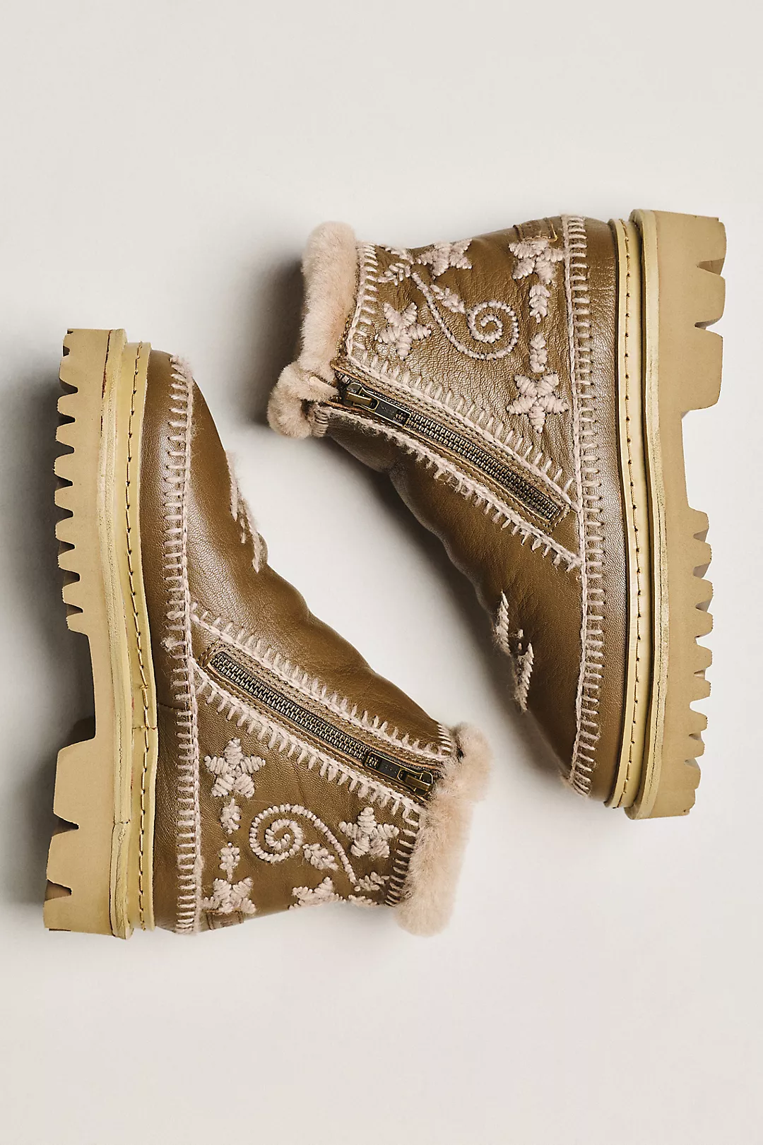 Laidback London Setsu 3.0 Paisley Otter Leather Boots