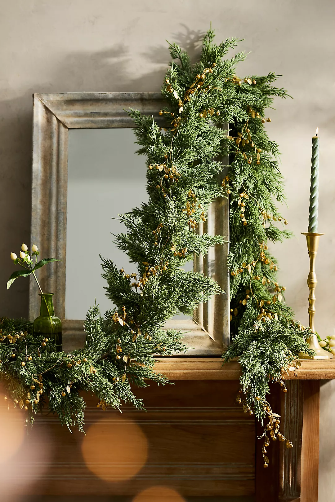 Faux Juniper Garland