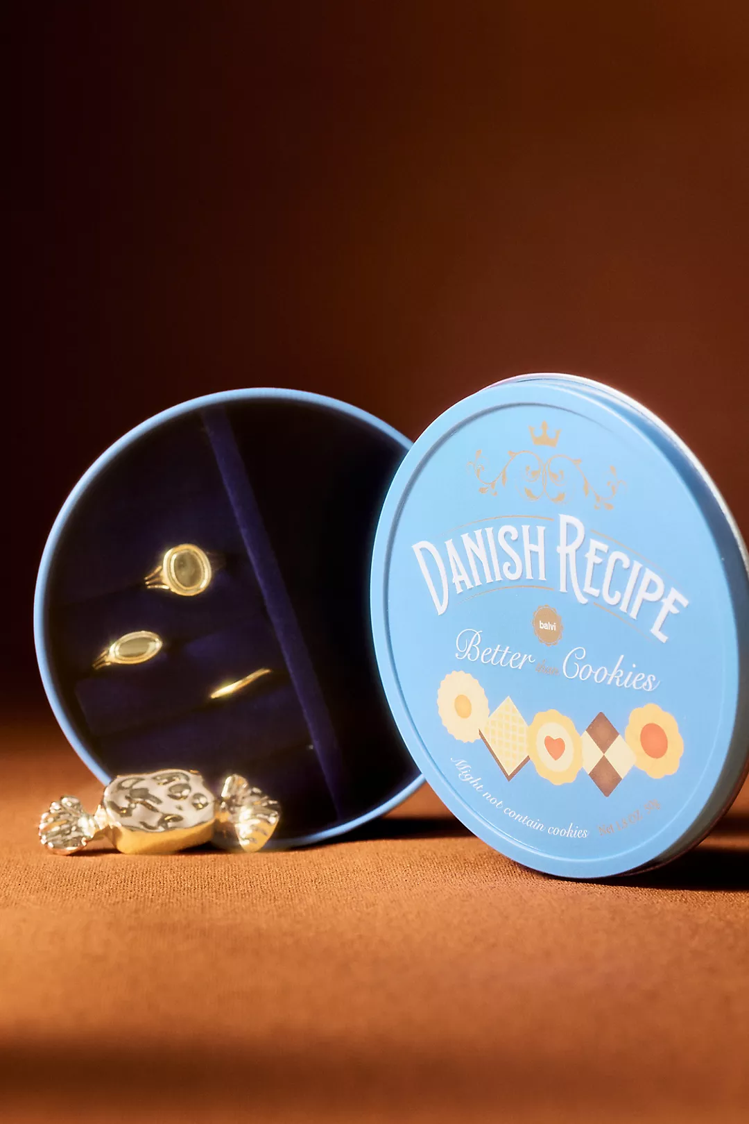 Sweets Tin Jewelry Box