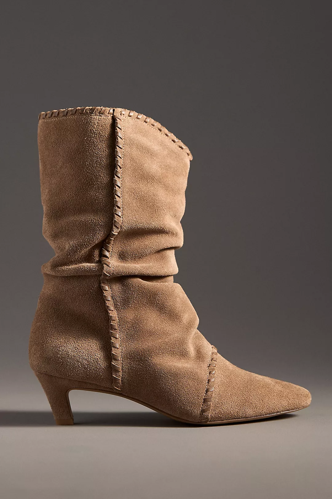 Silent D Elle Stitched Scrunch Boots