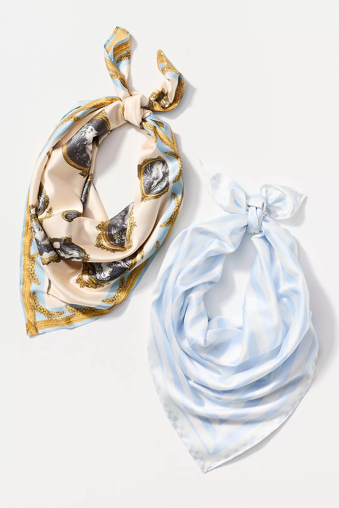 Icon Hair Scarves, Set of 2