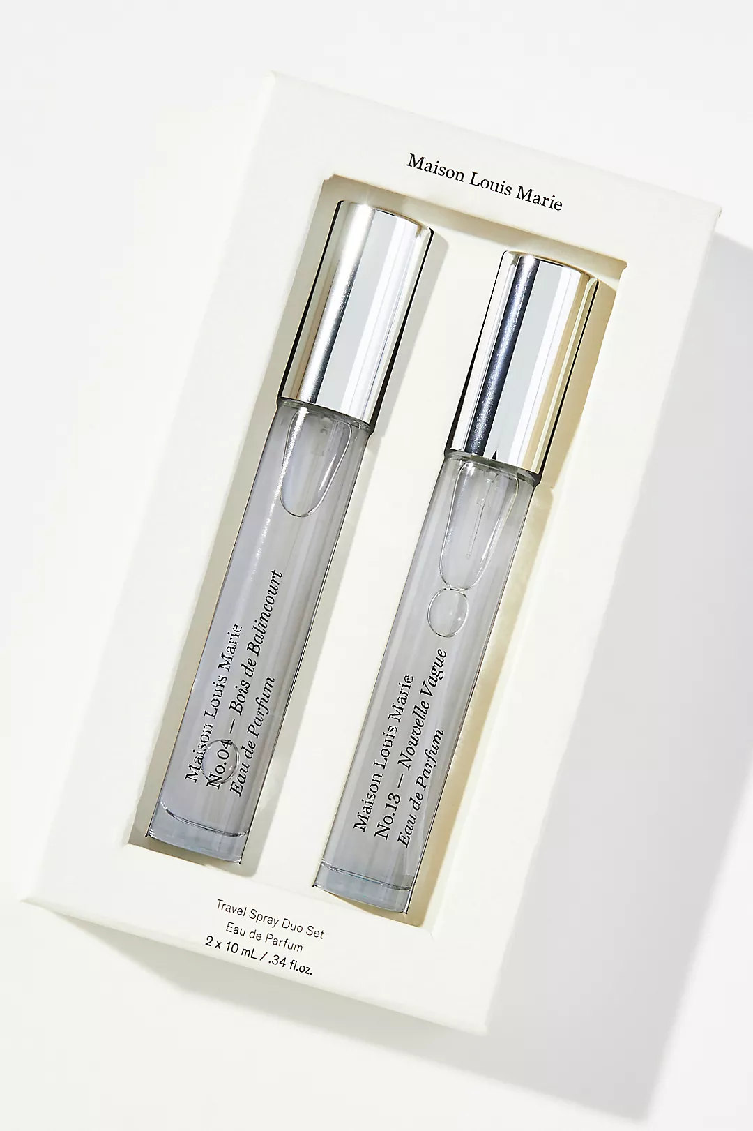 Maison Louis Marie Eau De Parfum Travel Spray Duo Set