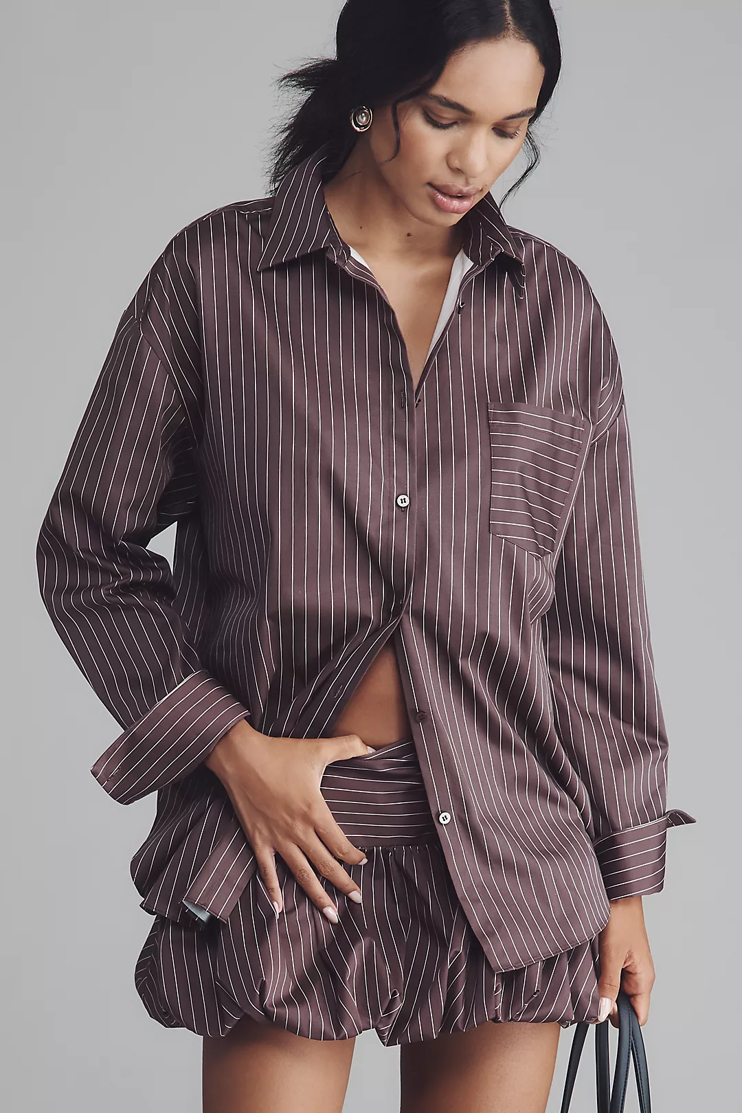 SER.O.YA Kiera Buttondown Top