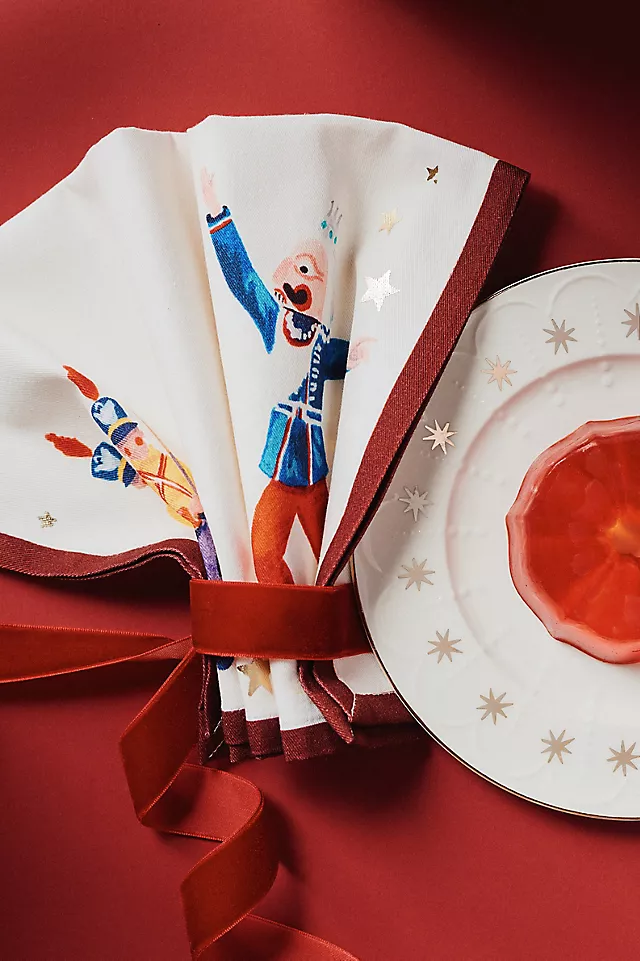 New York City Ballet Nutcracker Napkins, Set of 4
