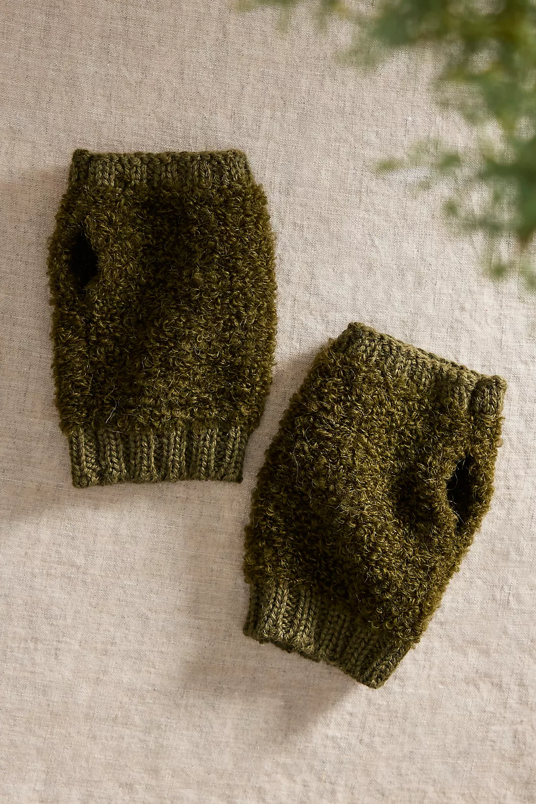 Alpaca Knit Mittens