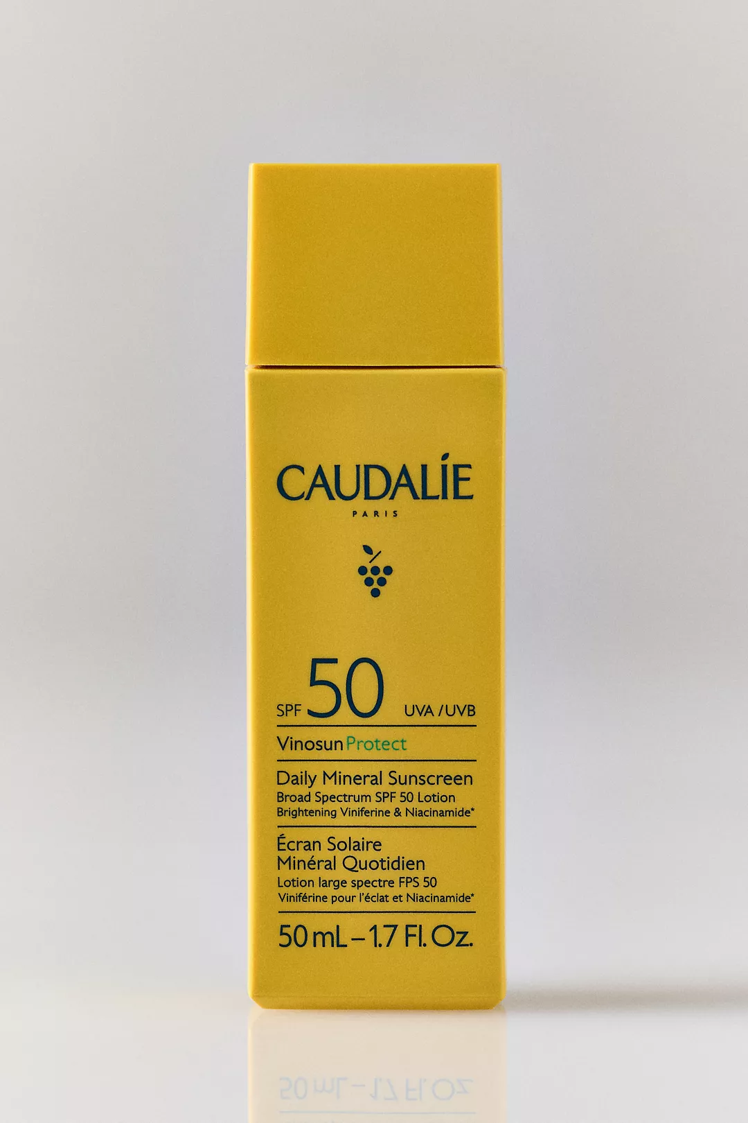 Caudalie SPF 50 Vinosun Protect Daily Mineral Sunscreen Lotion