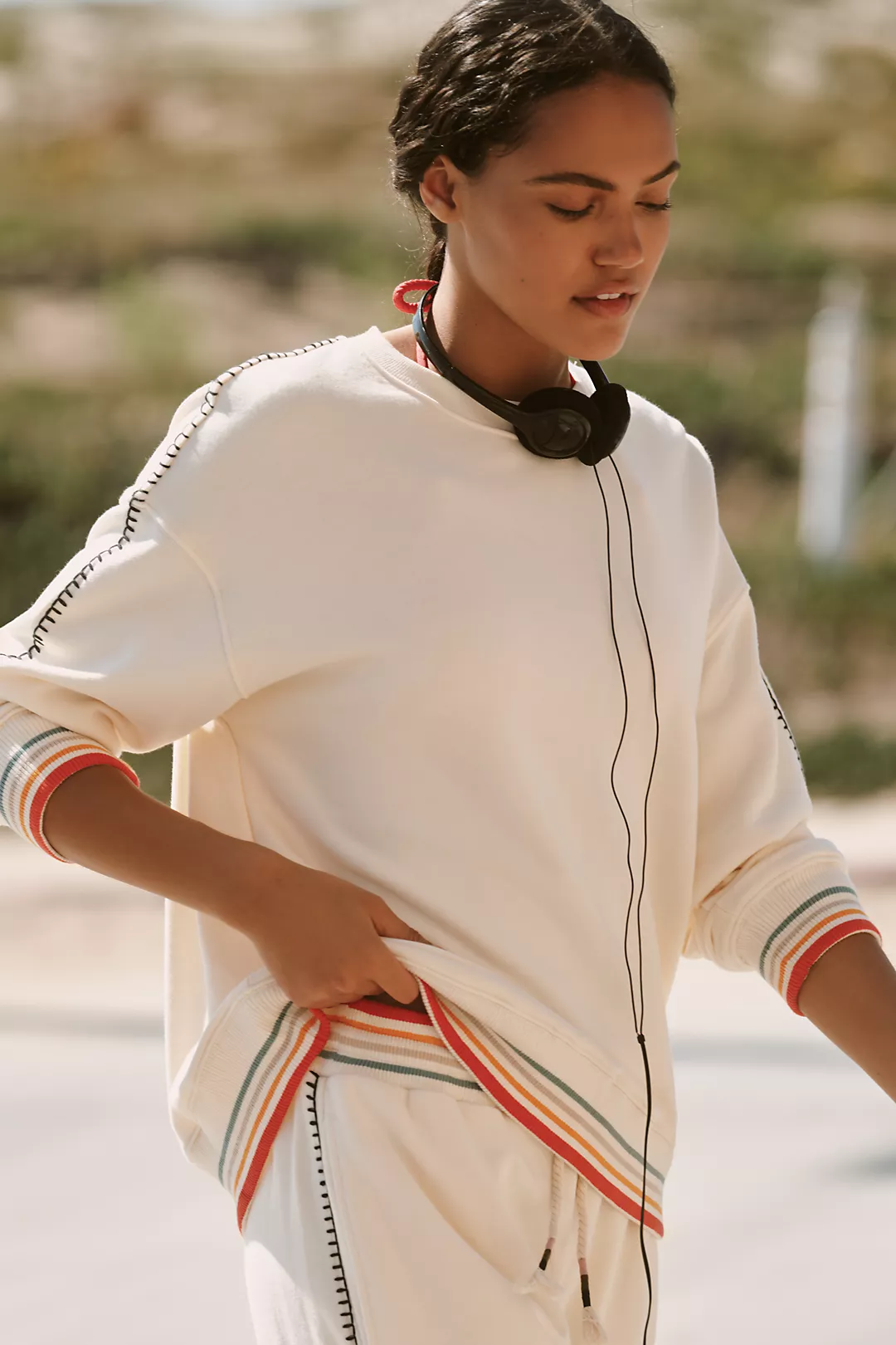 Spiritual Gangster Astrid Crew-Neck Sweatshirt