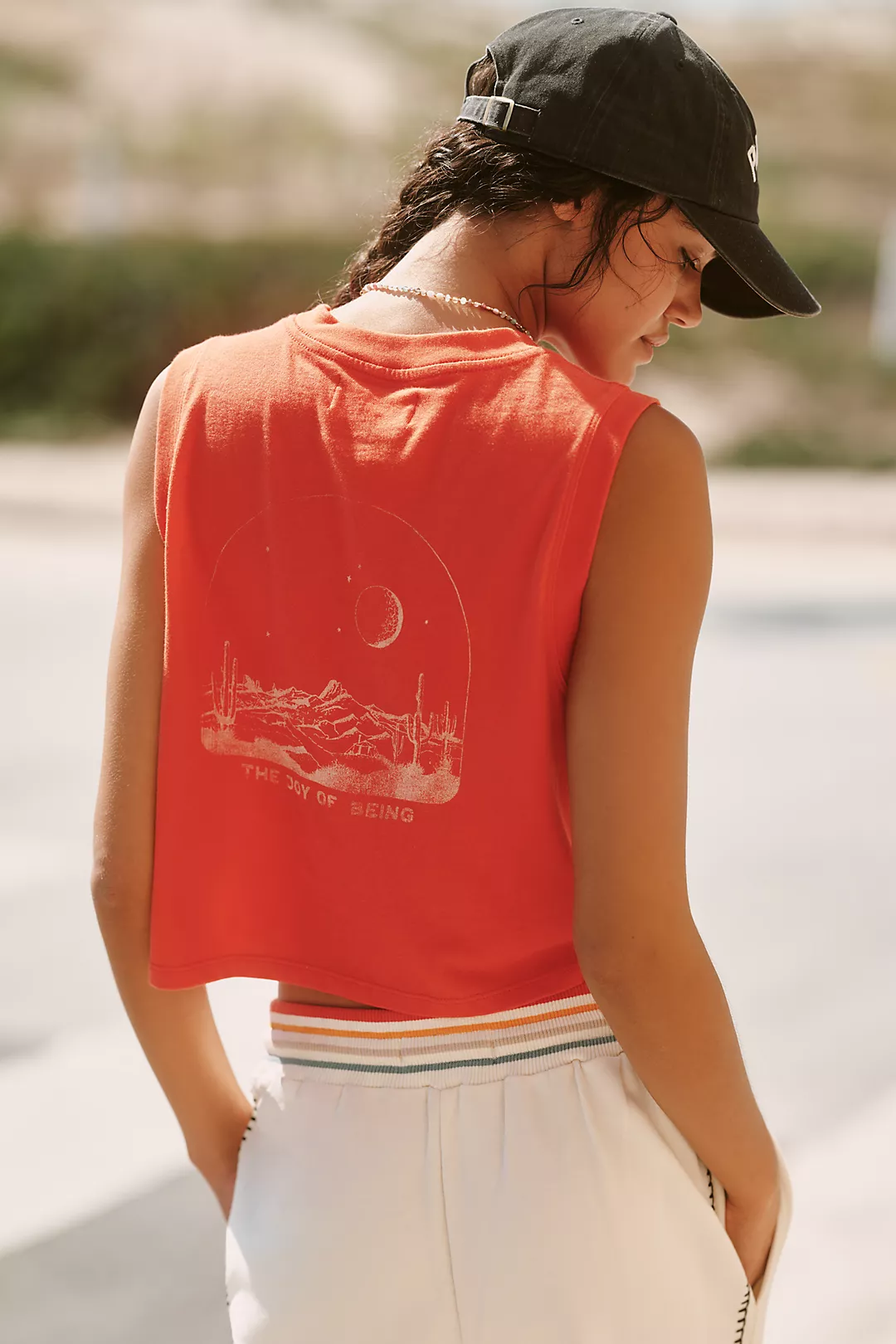 Spiritual Gangster Joy Spirit Crop Tank Top