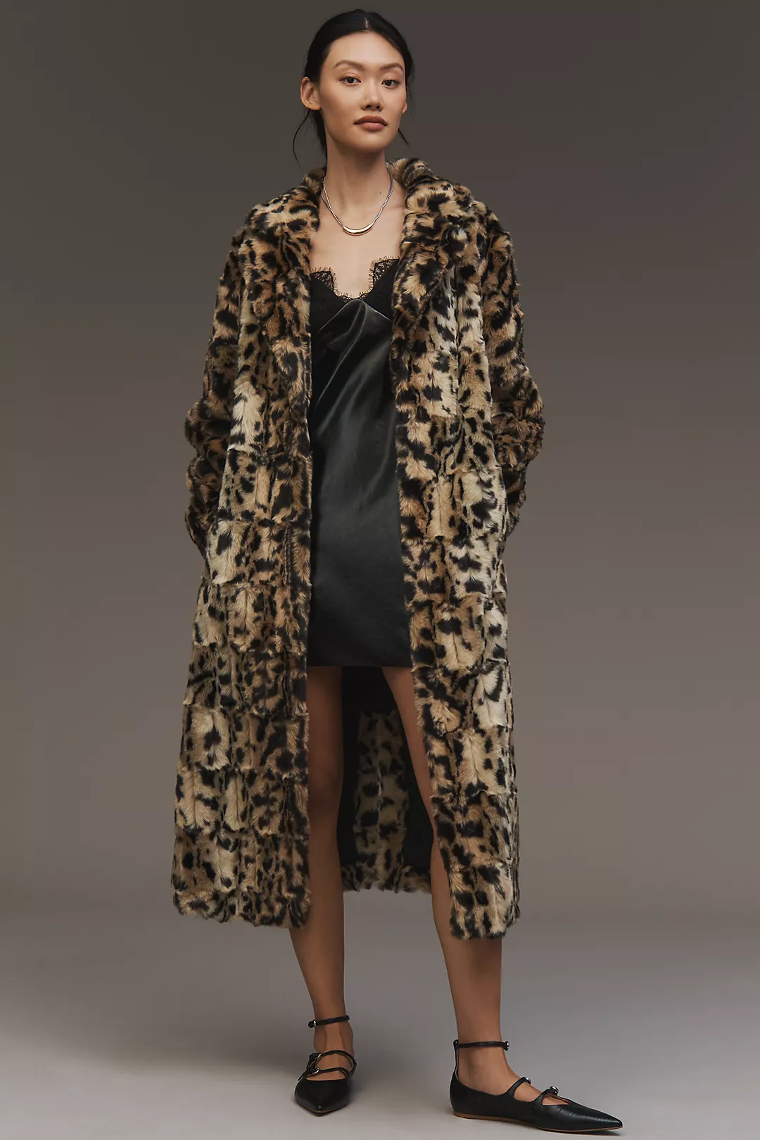 Unreal Fur Long Song Faux-Fur Coat