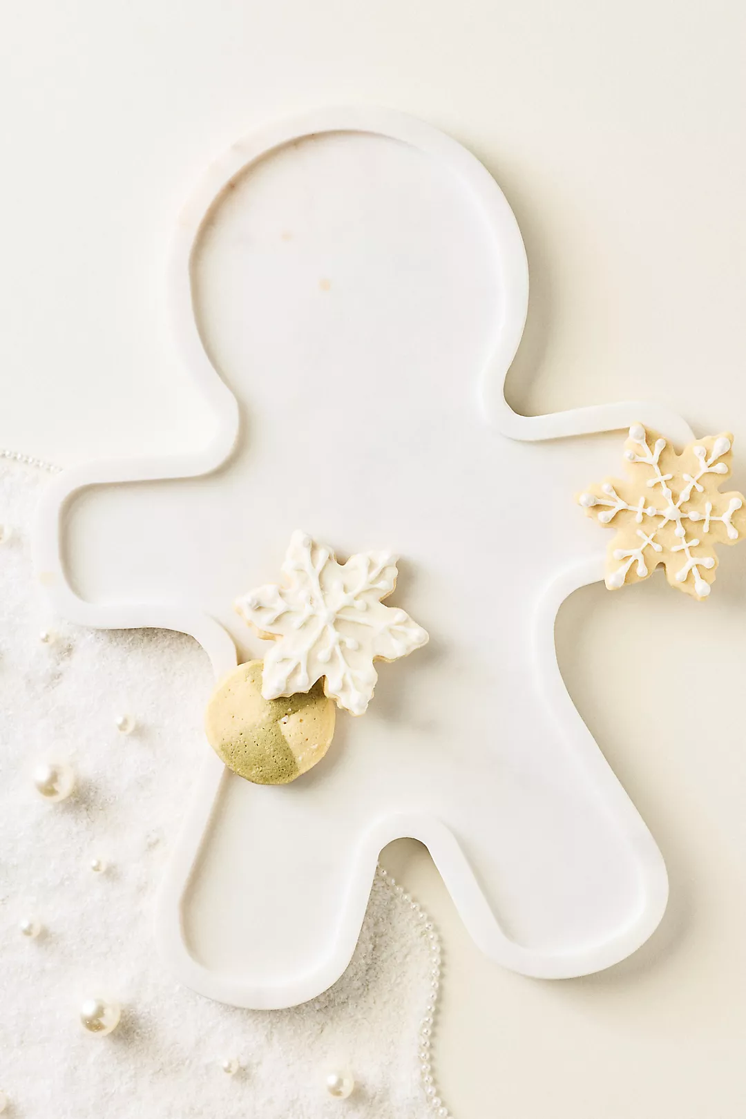 Blitzen Marble Gingerbread Serving Board