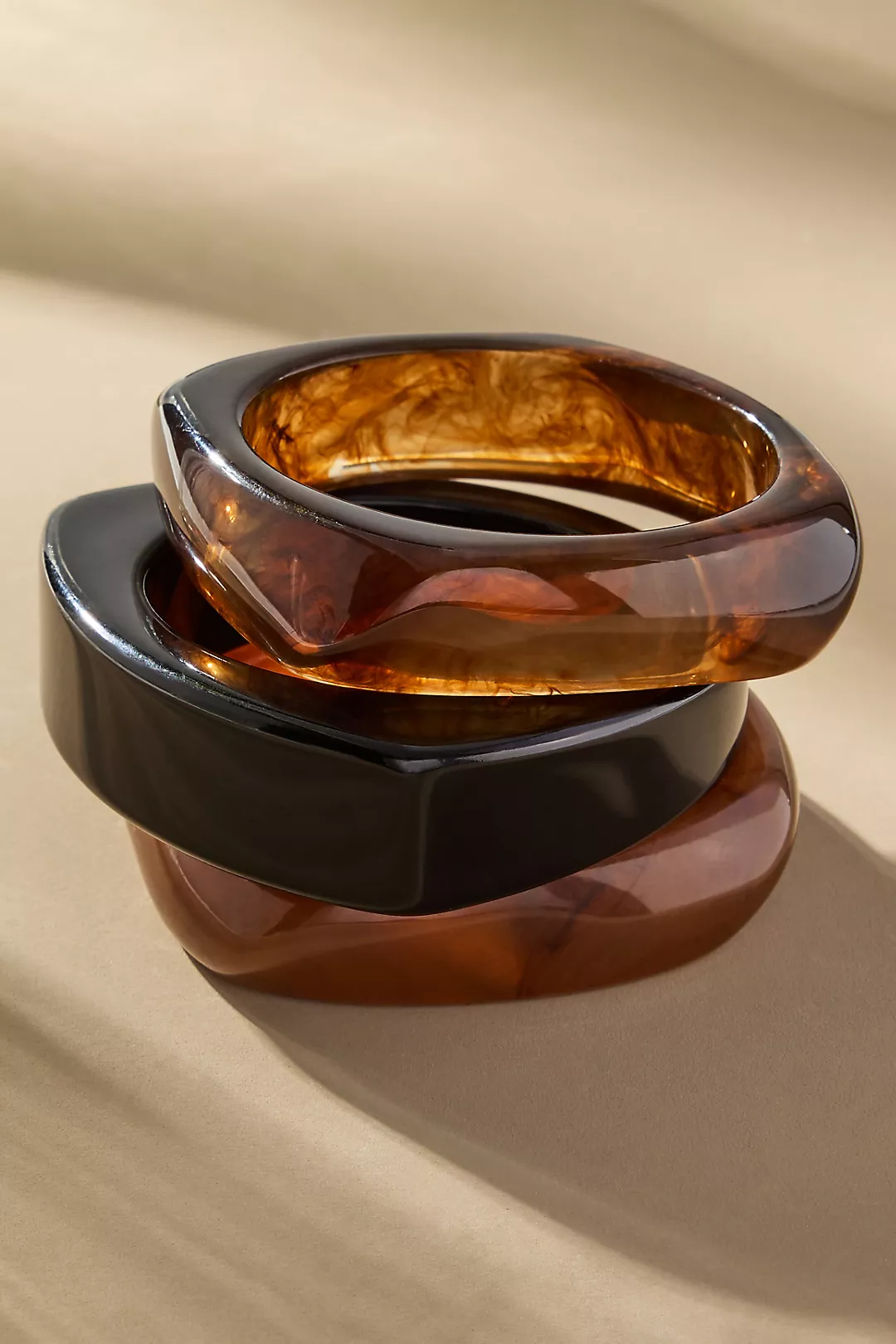 Bangle Bracelets, Set of 3