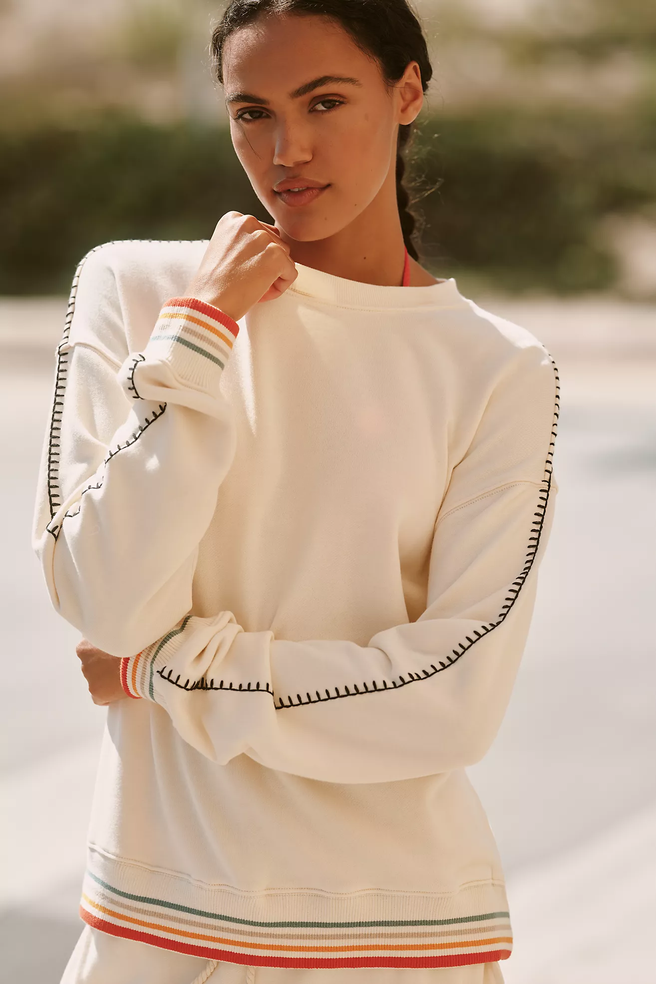 Spiritual Gangster Astrid Crew-Neck Sweatshirt