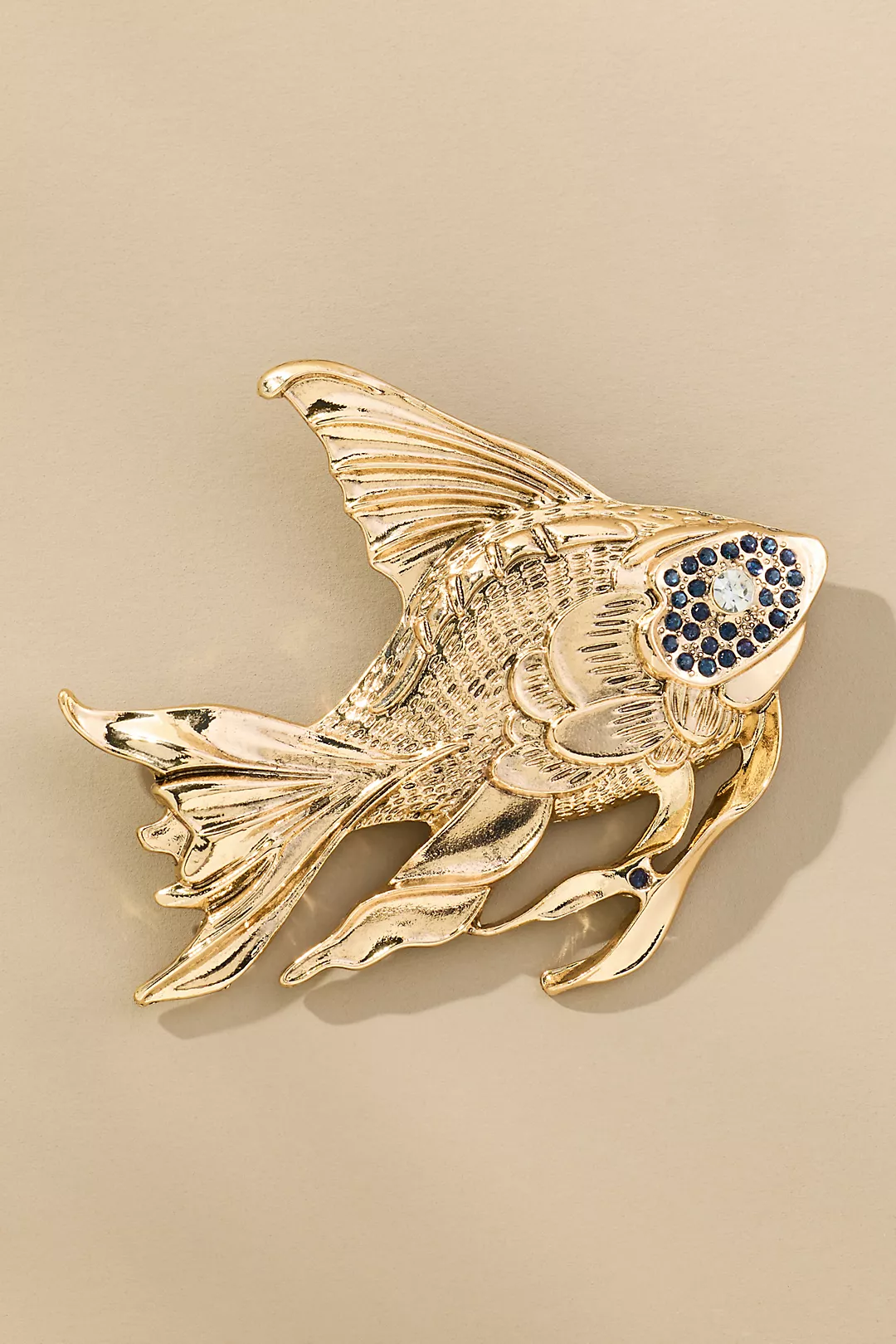 Glitzy Fish Brooch