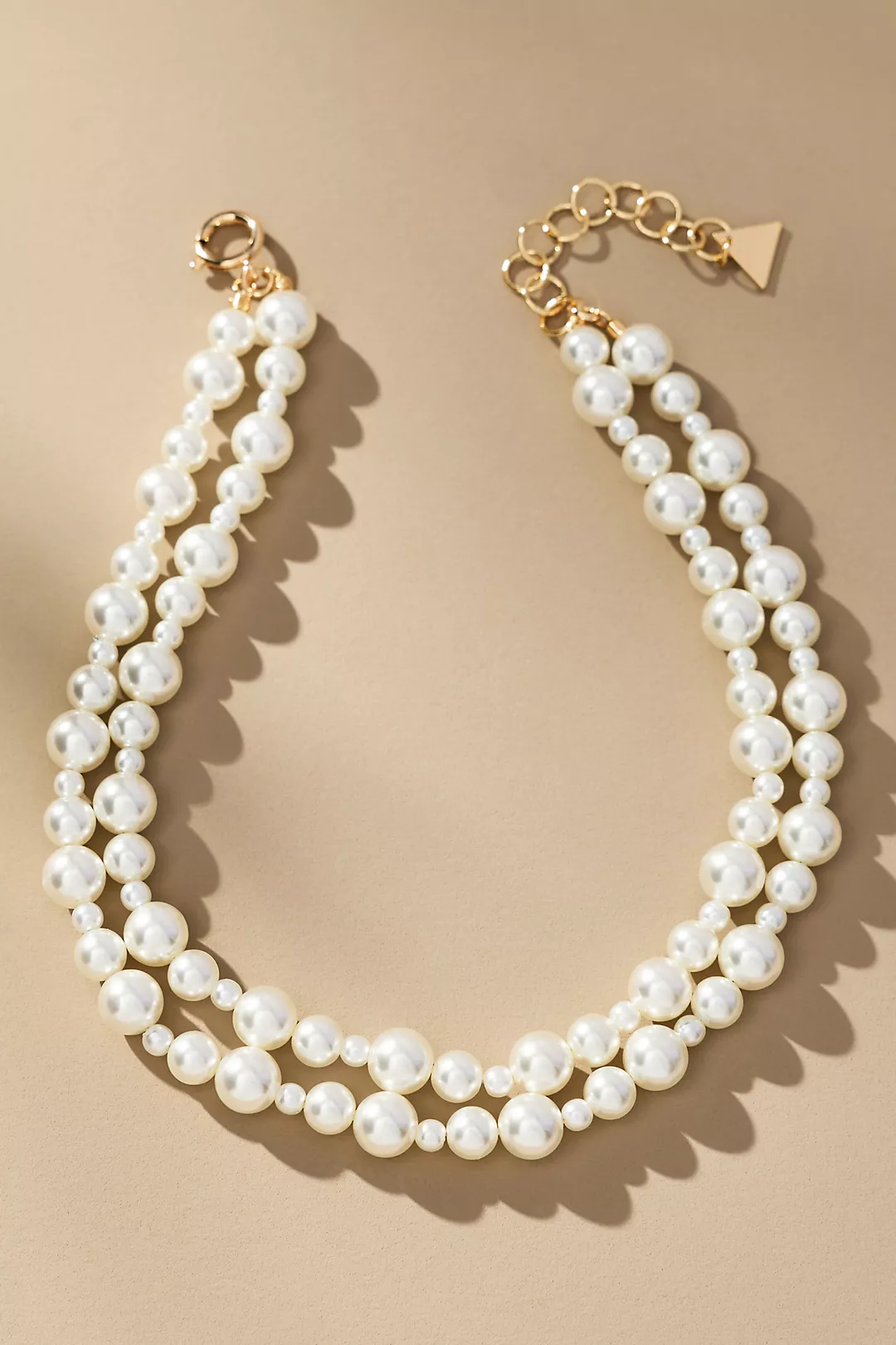 Layered Pearl Necklace